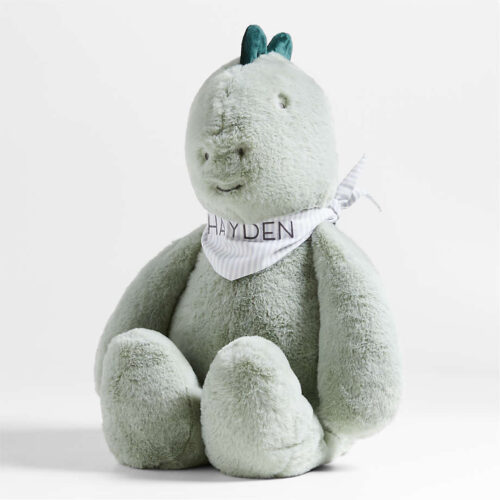 Green Dinosaur Kids Stuffed Animal